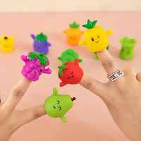 Thumbnail for 5 pcs Fruit Series And Vegetable Finger Puppets