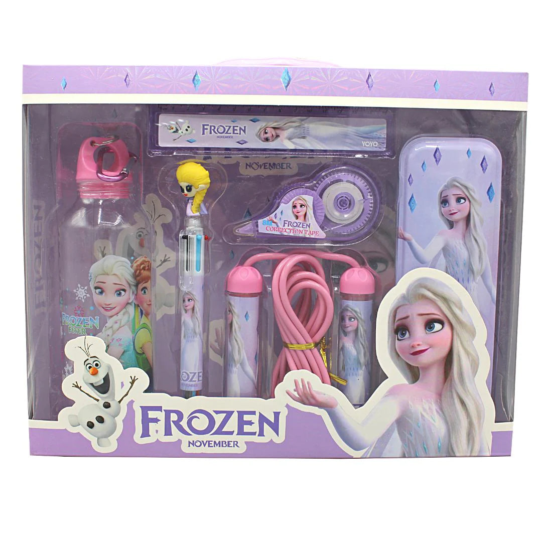 Stationery Set Jump Rope & Water Bottle