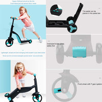 Thumbnail for 3-in-1 Kids Scooter And Convertible Tricycle
