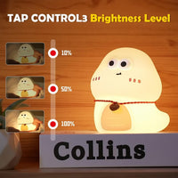 Thumbnail for Cute Ghost Character Silicone Night Light