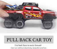 Thumbnail for 1:24 Benz X-CLASS 6x6 Diecast Pickup With Bike Toy
