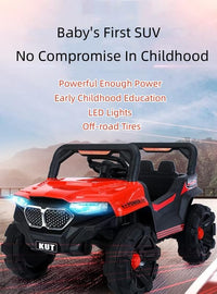 Thumbnail for Yzabelle SUV Ride-On Battery Operated Jeep for Kids