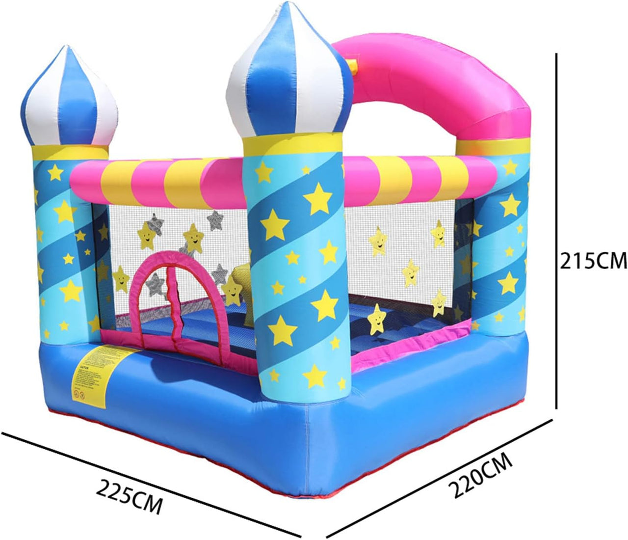 Castle Inflatable Jumping Bed Trampoline With Garden Park Swimming Pool