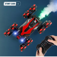 Thumbnail for 2.4GHZ 4WD 8 Wheels Stunt Remote Control Remote Control