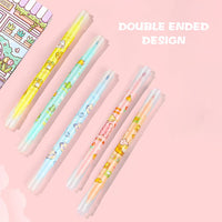 Thumbnail for Erasable  Double Sided Highlighter Marker