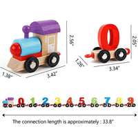 Thumbnail for Wooden Digital Number Train 10 Pcs