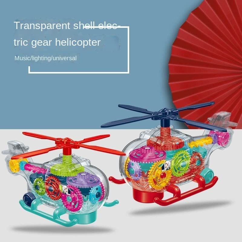 360 Degree Rotate gear Helicopter