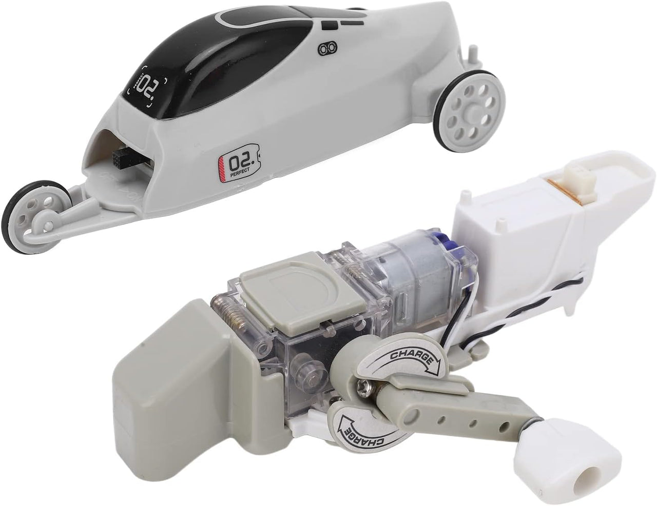 Wind-up Power Generation Car Set Tricycle Toy