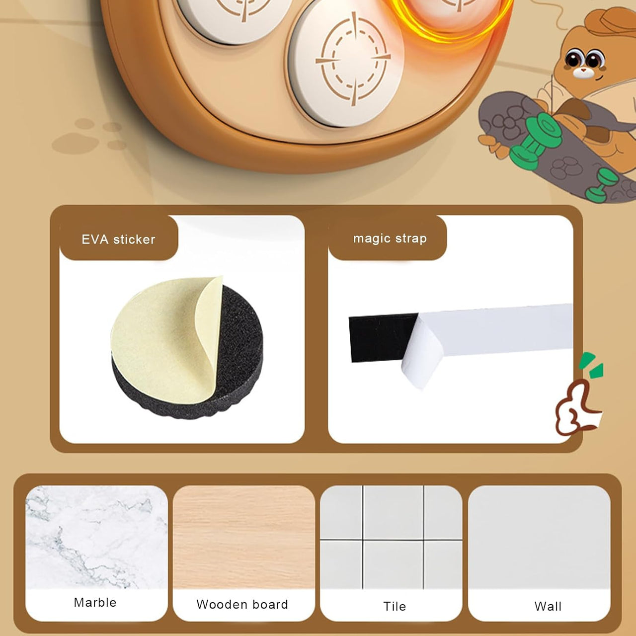 Light And Sound Bear Boxing Machine