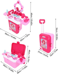 Thumbnail for 3 in 1 Trolly Wheel Beauty Set