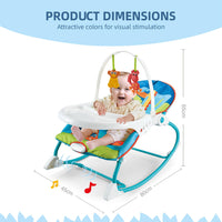 Thumbnail for 2 in 1 Baby Rocker Chair