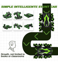 Thumbnail for 2.4GHZ 4WD 8 Wheels Stunt Remote Control Remote Control