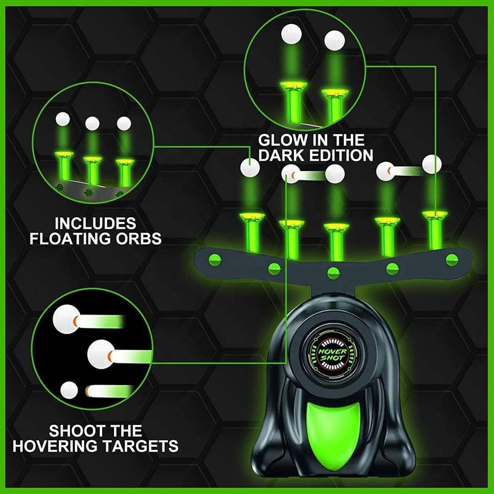 Hover Floating Ball Target Gun Set