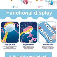 Thumbnail for Cute Animal Projection & Night Light Bed Bell