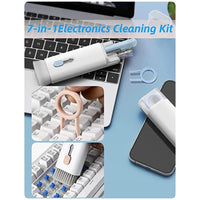 Thumbnail for Multifunctional 7 in 1 Keyboard Cleaning Brush kit