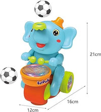 Thumbnail for Musician Elephant with Lighting and Levitation Ball