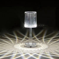 Thumbnail for Allied Retro Crystal Desk Touch Lamp