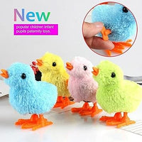 Thumbnail for Jumping Chicken Wind up Clockwork Flipping Animal 2Pcs