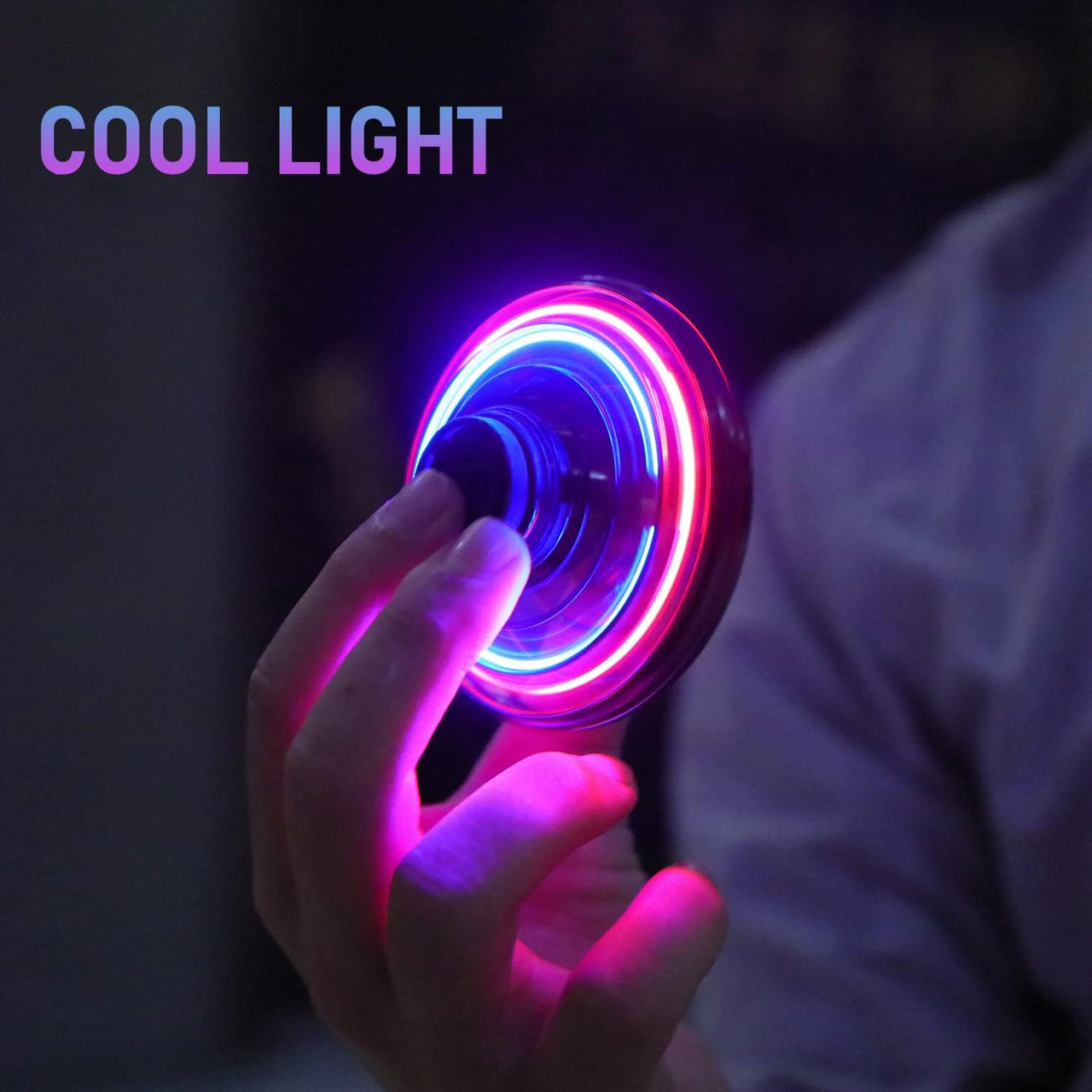 USB Rechargeable Flying Spinner with LED Lights