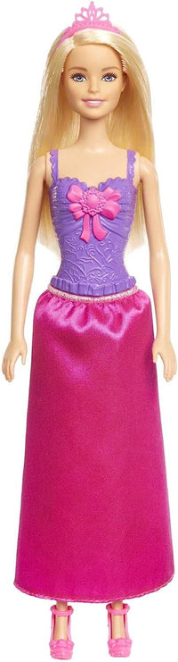 Thumbnail for Barbie Princess Doll Blonde Hair And Purple Dress Assortment