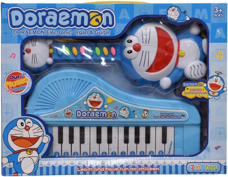 Doraemon Electronic Organ & Guitar For Kids