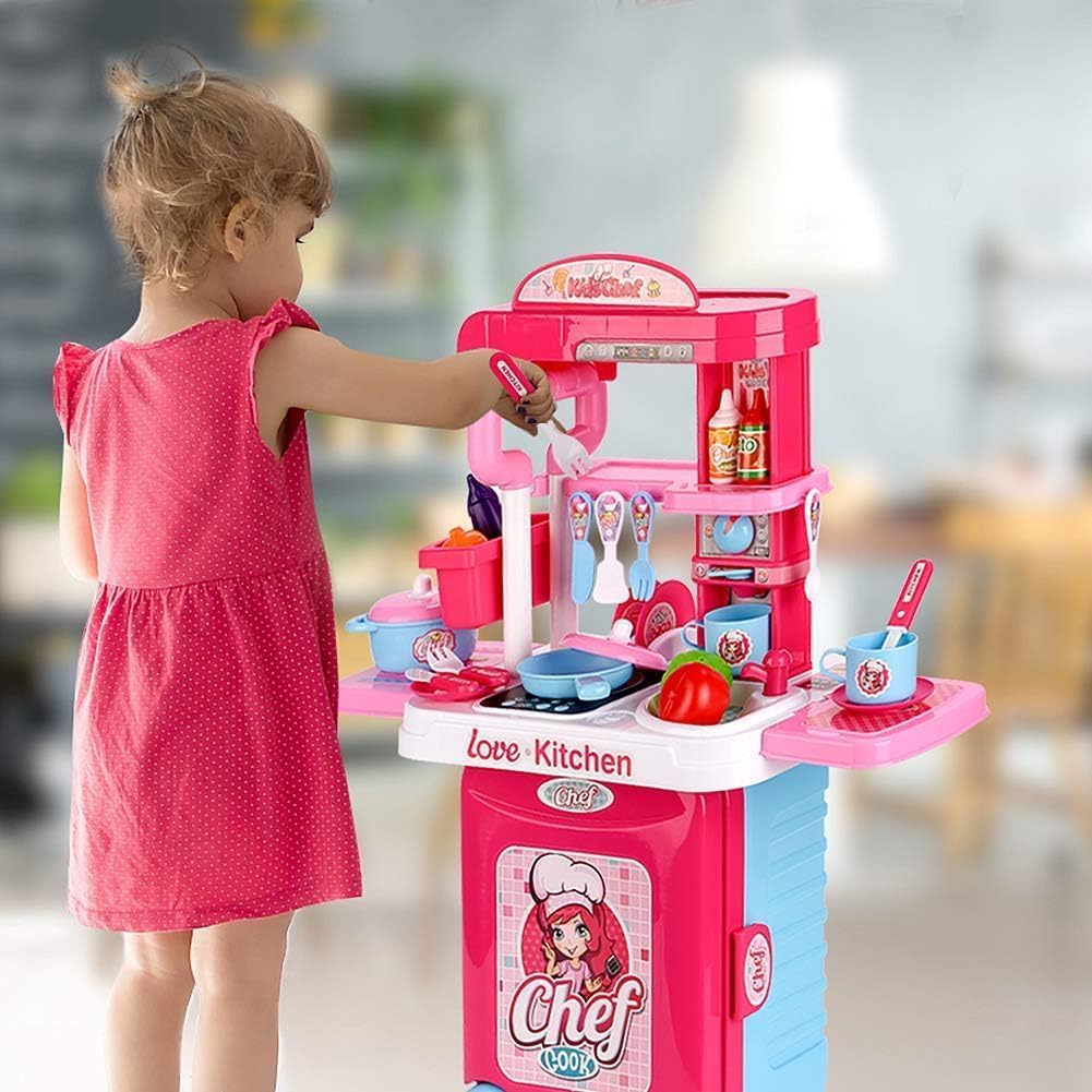 3 in 1 Trolly Wheel Kitchen Set