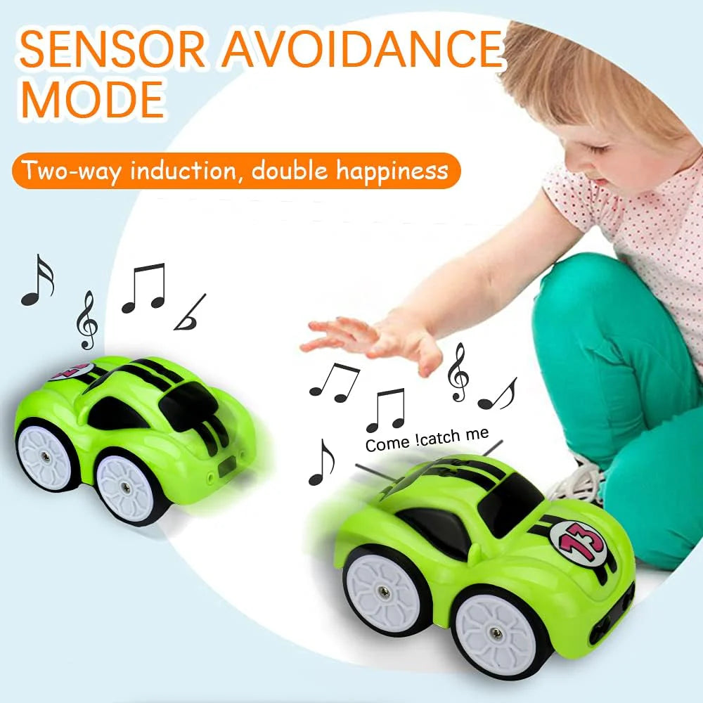 2.4G Electric Mini Remote Control Follow Up Sensor Car