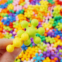 Thumbnail for 36 Piece Snowflake Building Block With 12 Different Color