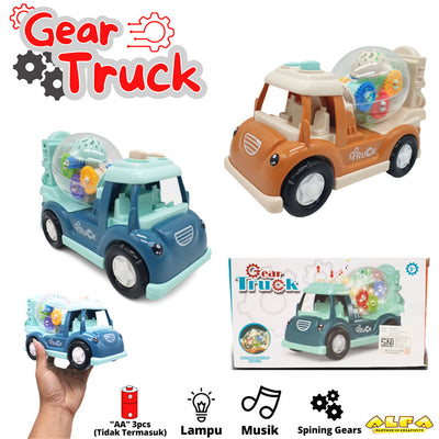 Gear Concret Mixer Truck With Light And Sound