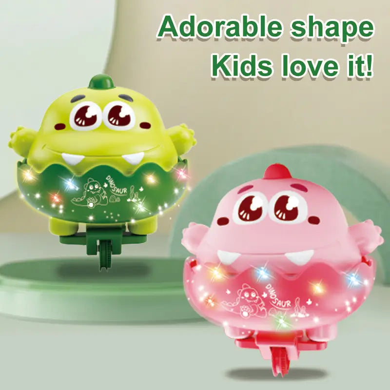 DIY Single Wheel Dinosaur Balance Car With Light And Sound