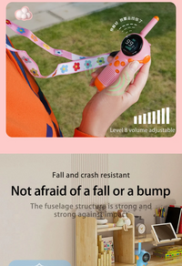 Thumbnail for 2 Pcs Long Range Kid Walkie Talkie