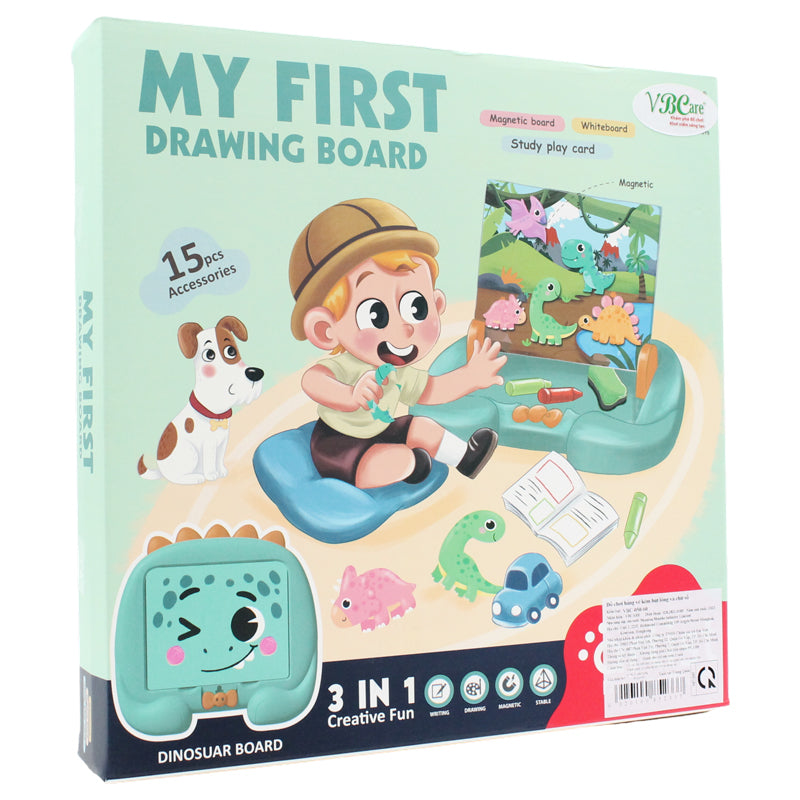 3 In 1 Fun Multi-Functional Magnetic Puzzle Drawing Board