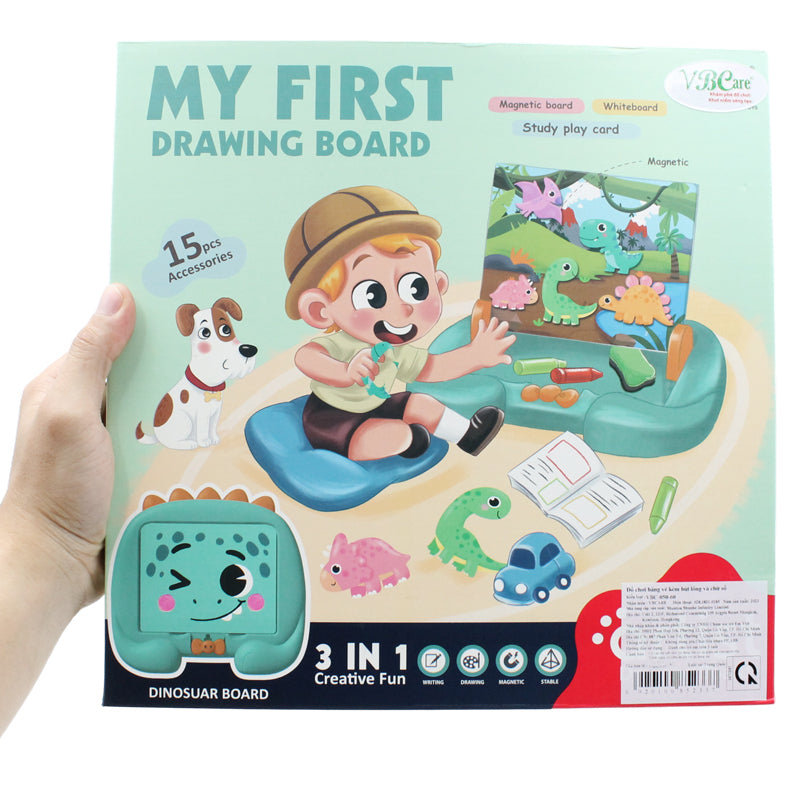 3 In 1 Fun Multi-Functional Magnetic Puzzle Drawing Board