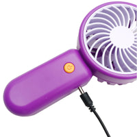 Thumbnail for Mini Electric Charging Fan With Long Battery Life