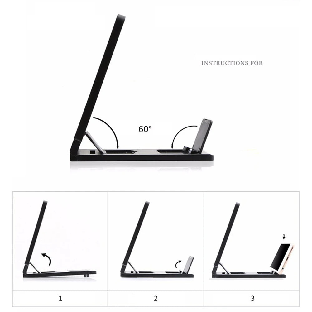 7inch Mobile Phone Screen 3D Magnifier