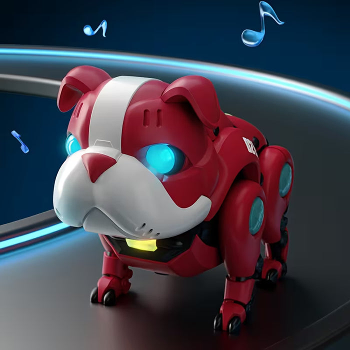Electric Music Swinging Robot Dog With LED Eyes & Music