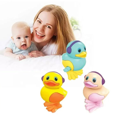 Funny Toy Baby Wind Up Jumping Duck