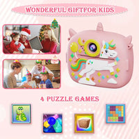 Thumbnail for Multifunction Instant Print Dual Camera With VideoGraphy And Photography With Unicorn cover