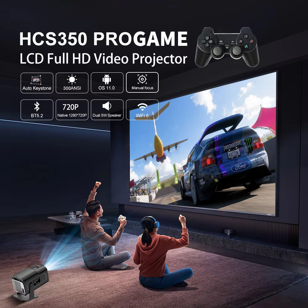 4k 3D Game Projector With Video Player