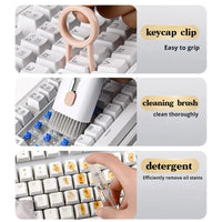 Thumbnail for Multifunctional 7 in 1 Keyboard Cleaning Brush kit