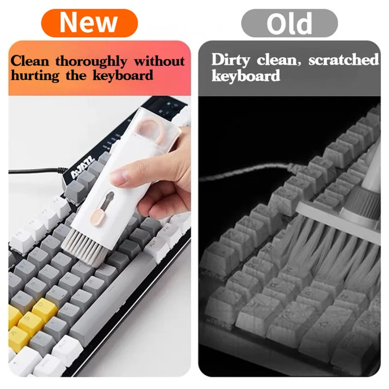 Multifunctional 7 in 1 Keyboard Cleaning Brush kit