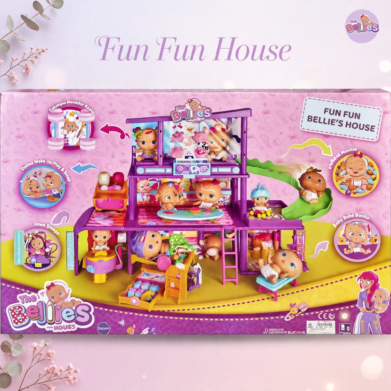 The Bellies Fun Fun House Playset by Famosa