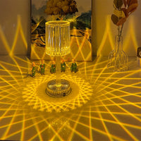 Thumbnail for Allied Retro Crystal Desk Touch Lamp