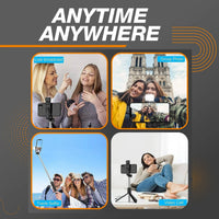 Thumbnail for 4 in 1 Stainless Steel Video Recording And Live Streaming Tripod Stand