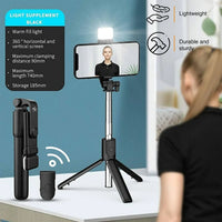 Thumbnail for 4 in 1 Stainless Steel Video Recording And Live Streaming Tripod Stand