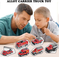 Thumbnail for Construction Truck With 6 Small Dinky Set
