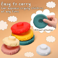 Thumbnail for Printed Animal Letters Shape Building Rings Stacker