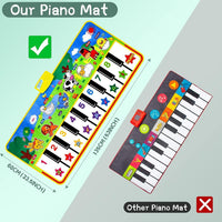 Thumbnail for 8 Animal Sound Piano Mat With Water Resistant