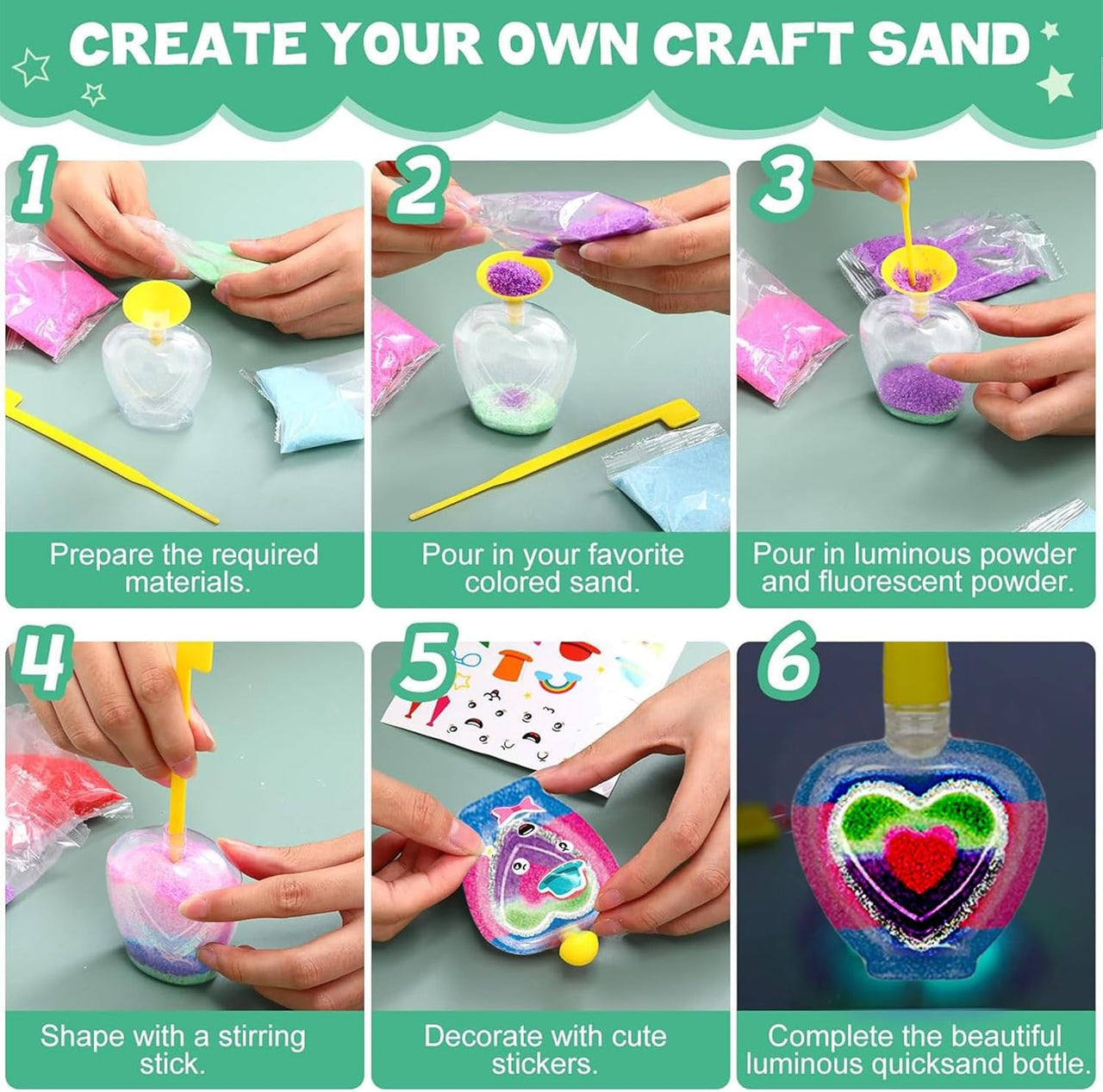 Art And Activity Magic Sand Set