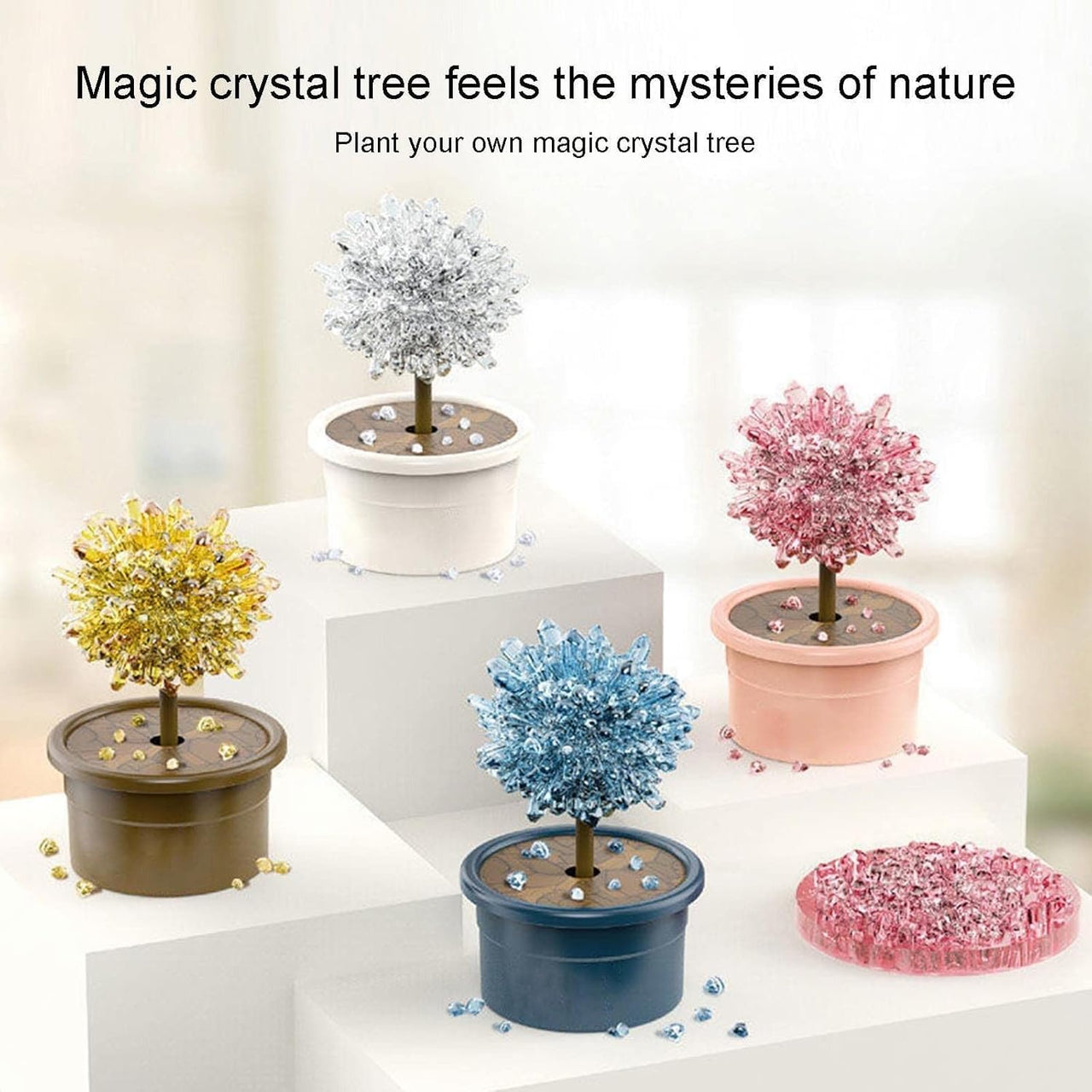 DIY Scientific Creative Crystal Flower